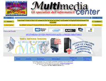 Tablet Screenshot of multimediacenter.it
